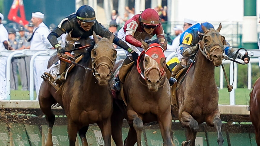 Kentucky Derby runner-up by a nose Sierra Leone is getting an adjustment for the Belmont